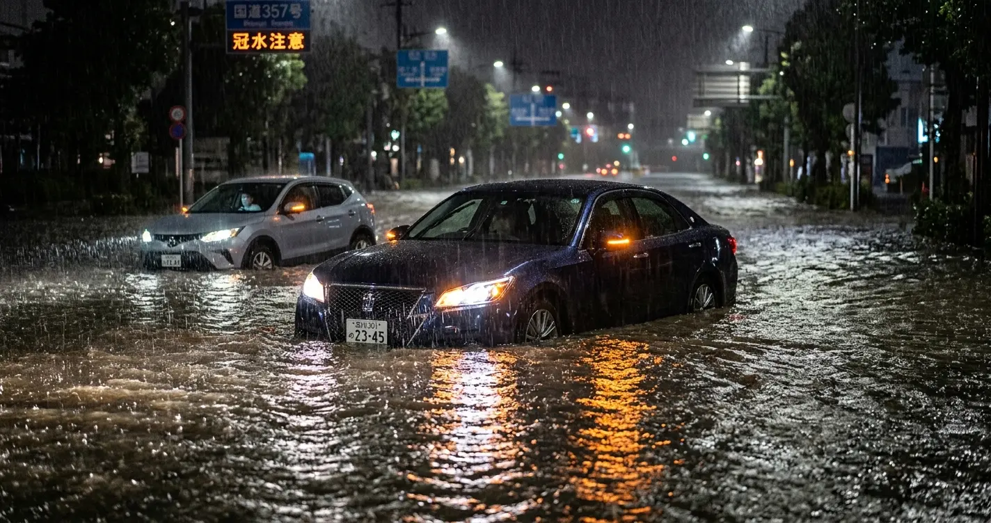 道路冠水