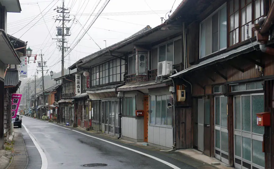明智の町並み