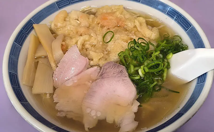 天ぷら中華