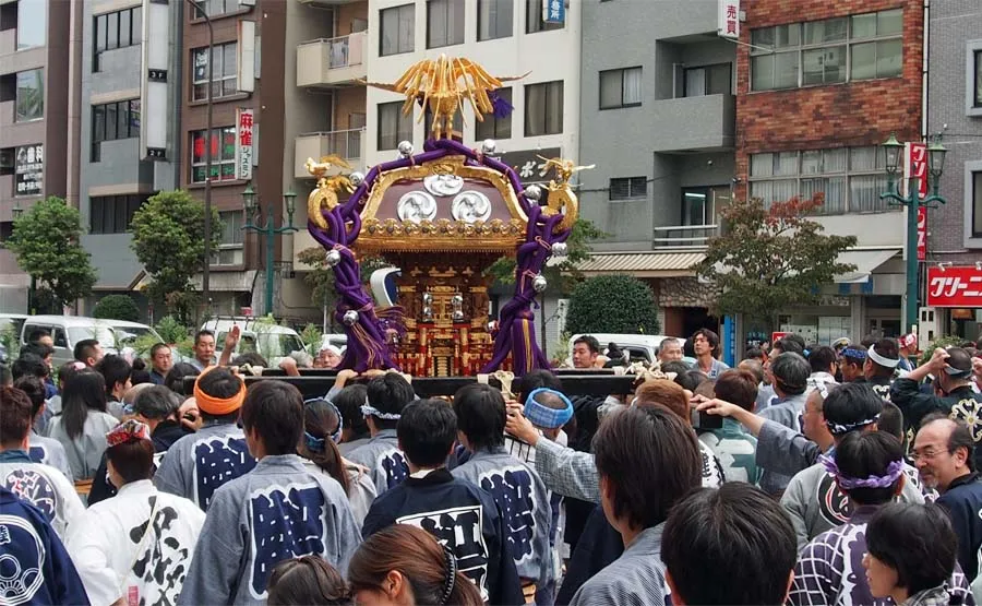 巣鴨の祭