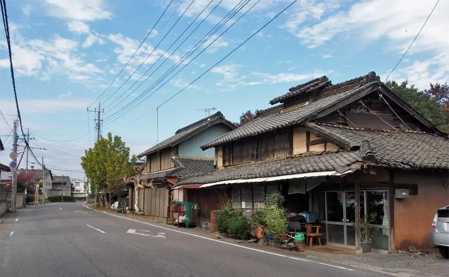 中山道街道風景