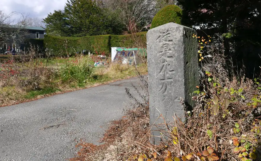 上州路道標