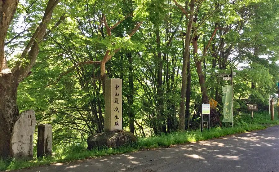 瓜生坂碑