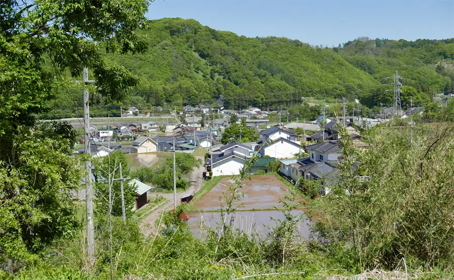 佐久望月の町並み