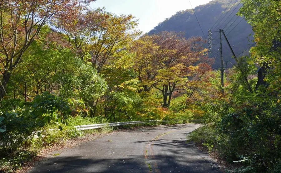 山吹山旧国道