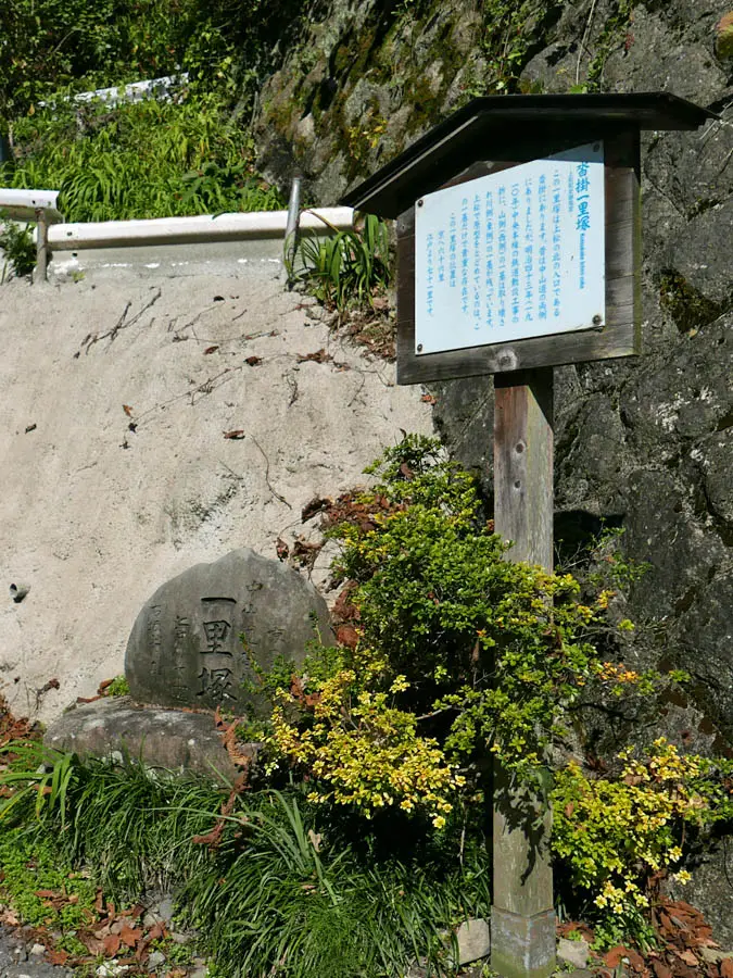 沓掛一里塚跡