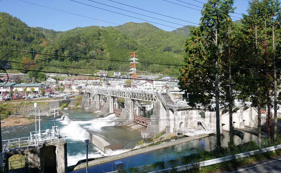 木曽川取水ダム