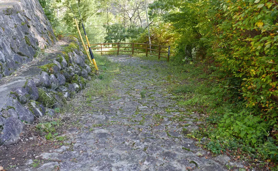 上松の石畳
