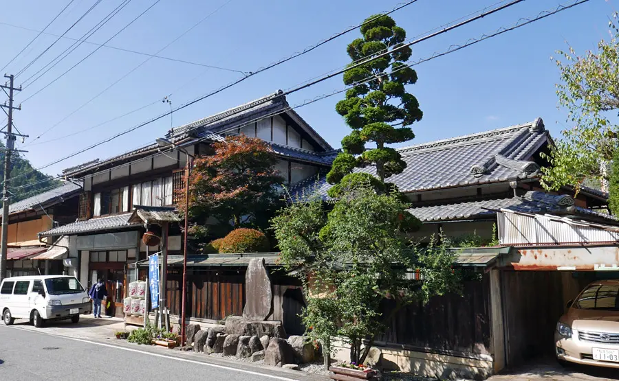 須原宿脇本陣跡