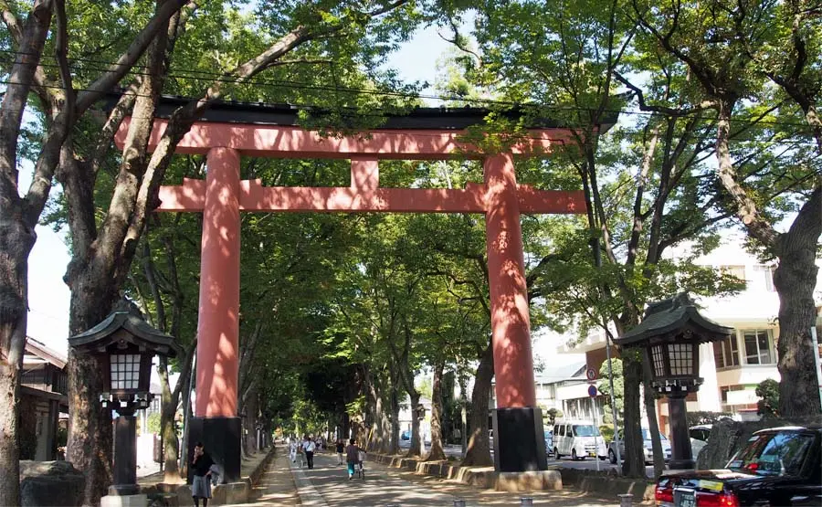 氷川神社二の鳥居