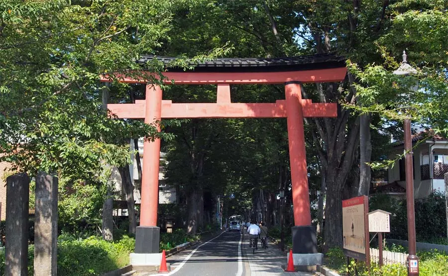 氷川神社一の鳥居