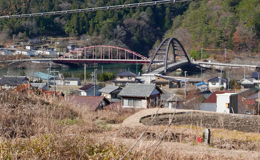 阿寺川合流点