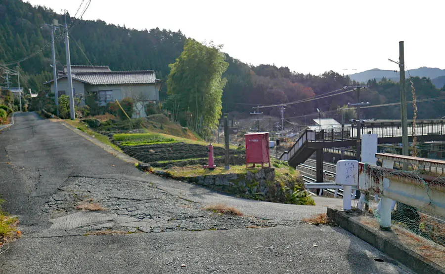南木曽駅分岐