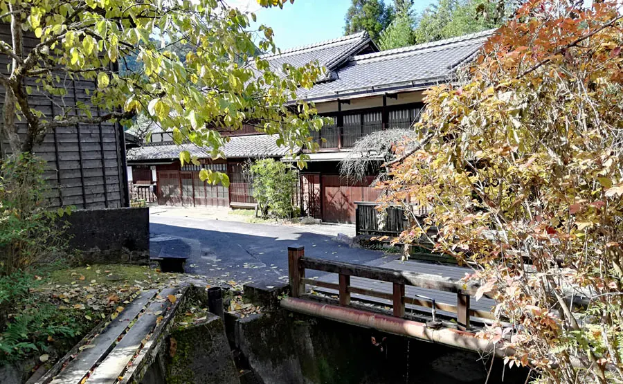 妻籠宿口留番所跡