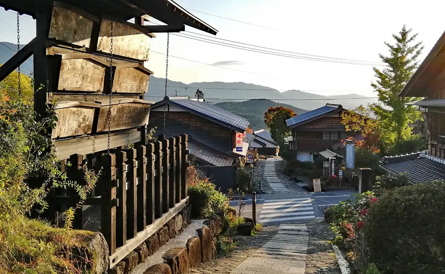 馬籠宿高札場
