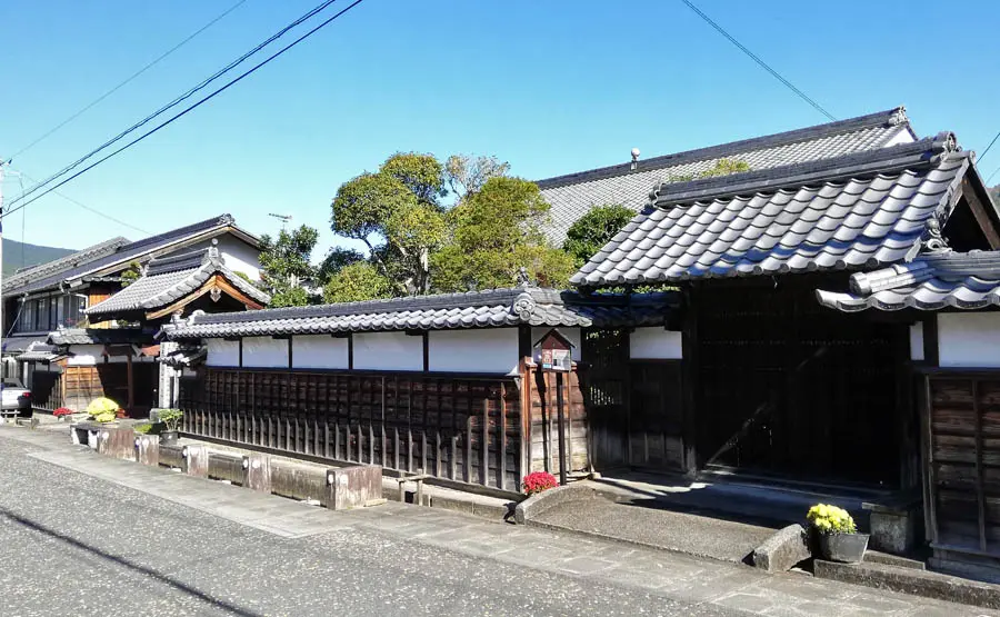 落合宿本陣跡