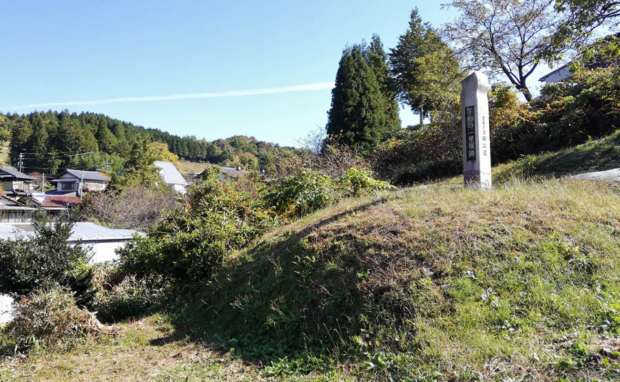 子野一里塚跡
