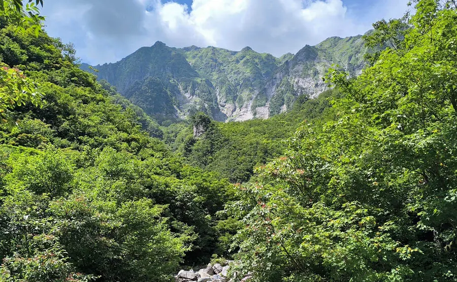 マチガ沢出合