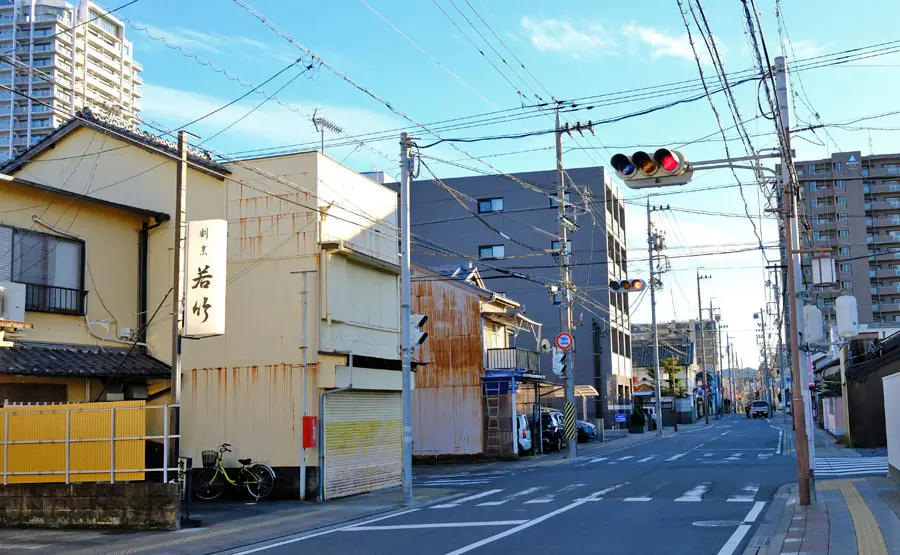 江尻宿東木戸跡
