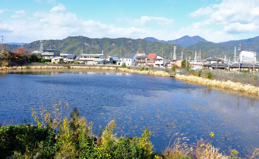 上原堤（宗旦池）