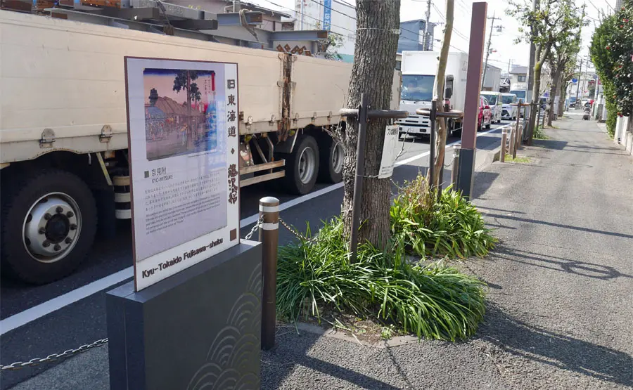 藤沢宿京方見附跡